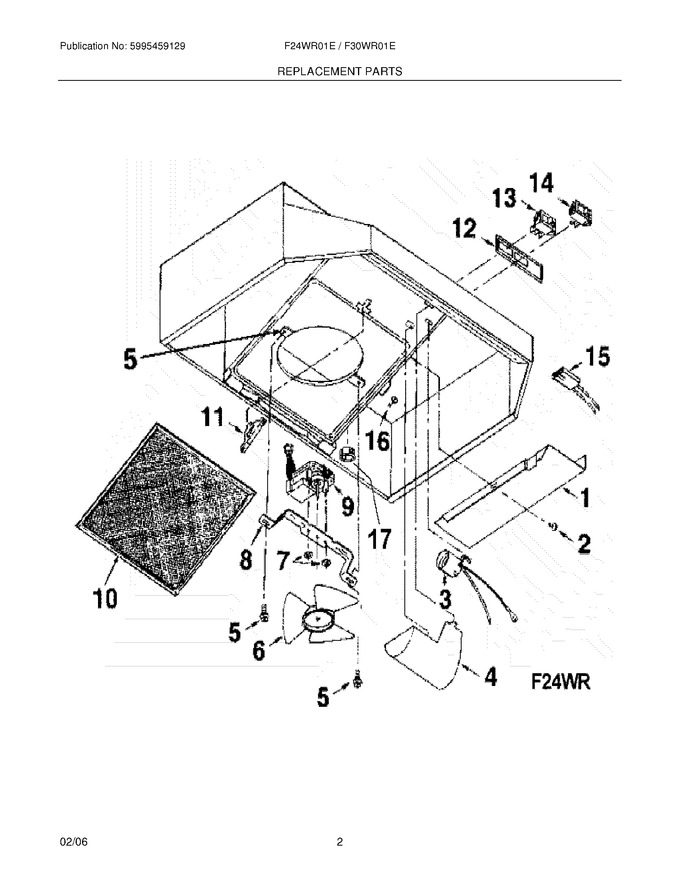 Diagram for F30WR01ES