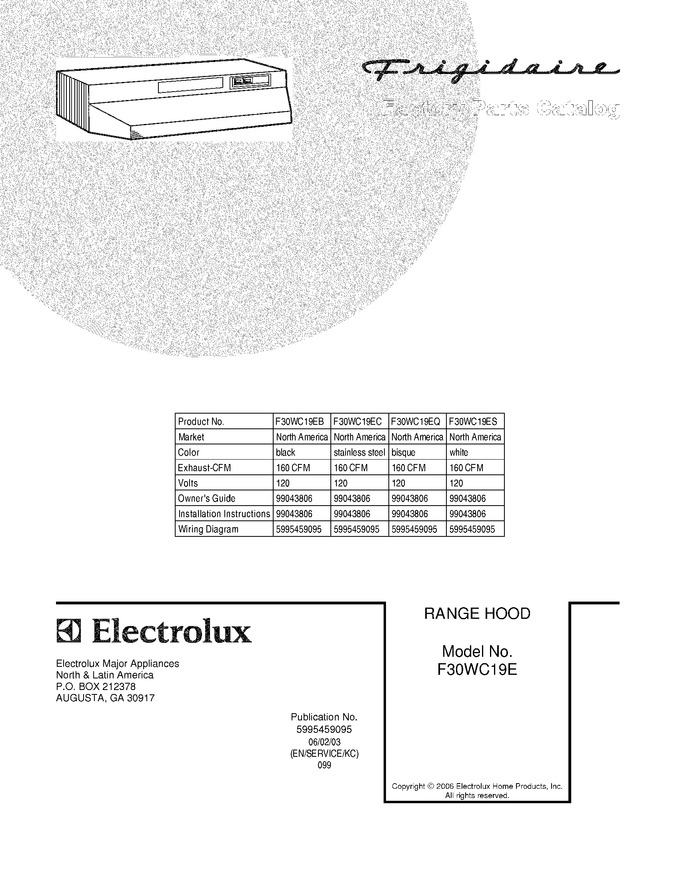 Diagram for F30WC19EB
