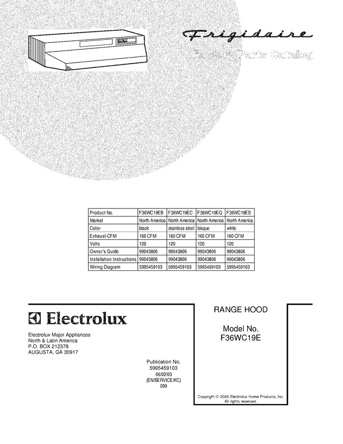 Diagram for F36WC19EC