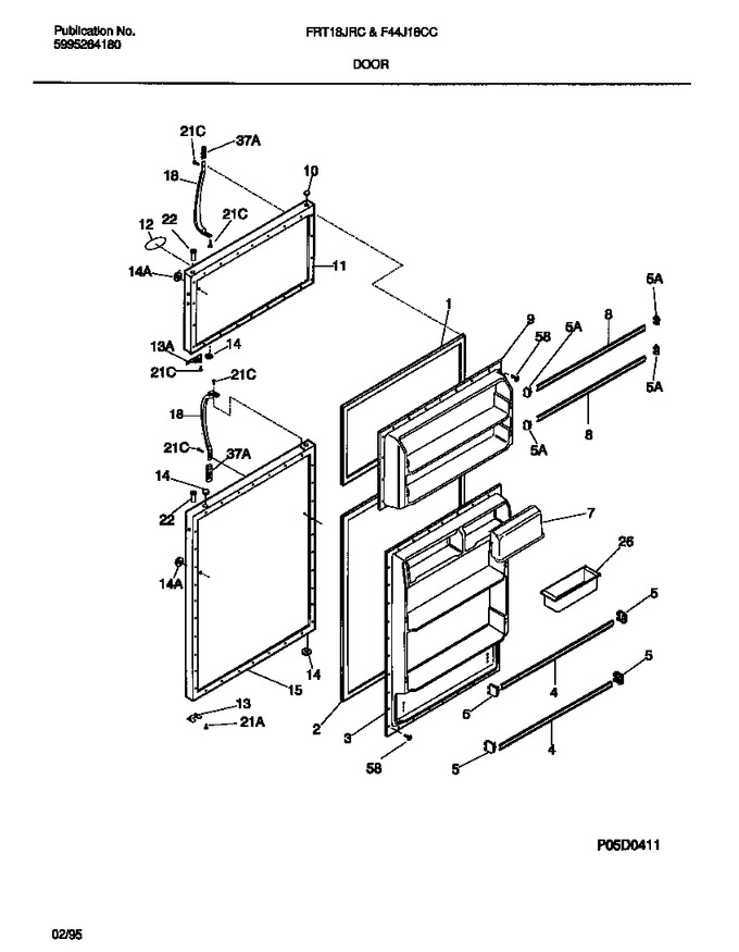 Diagram for FRT18JRCW0