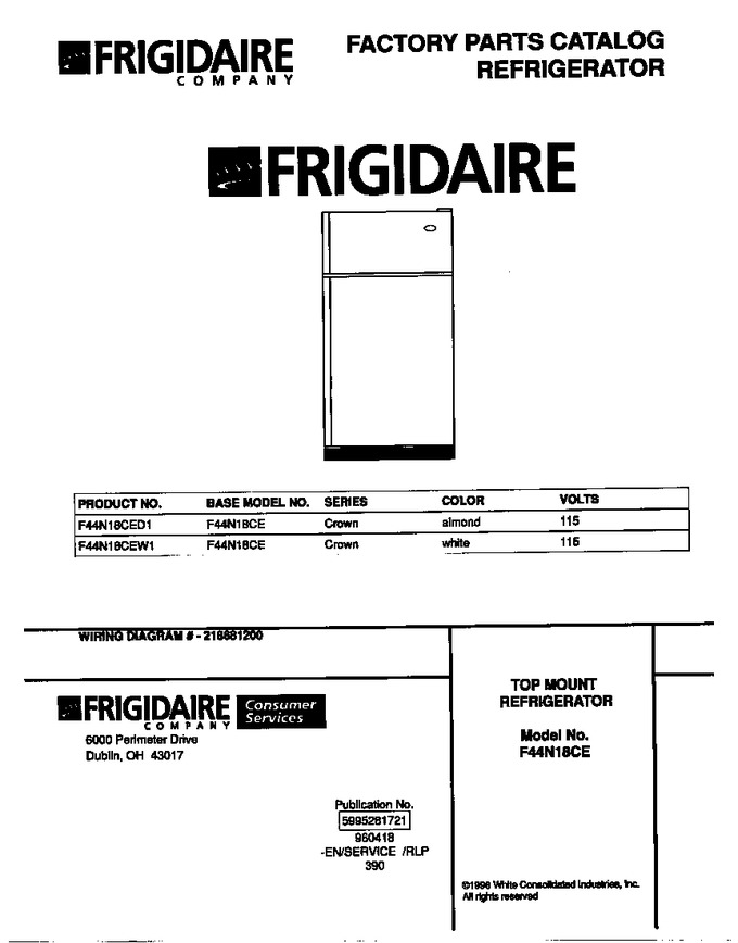 Diagram for F44N18CEW1