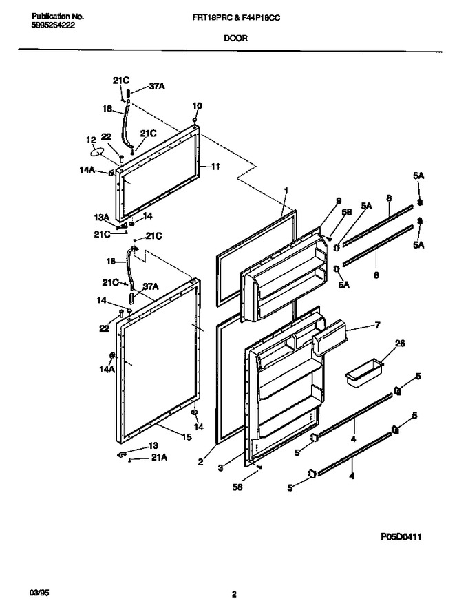 Diagram for FRT18PRCW0
