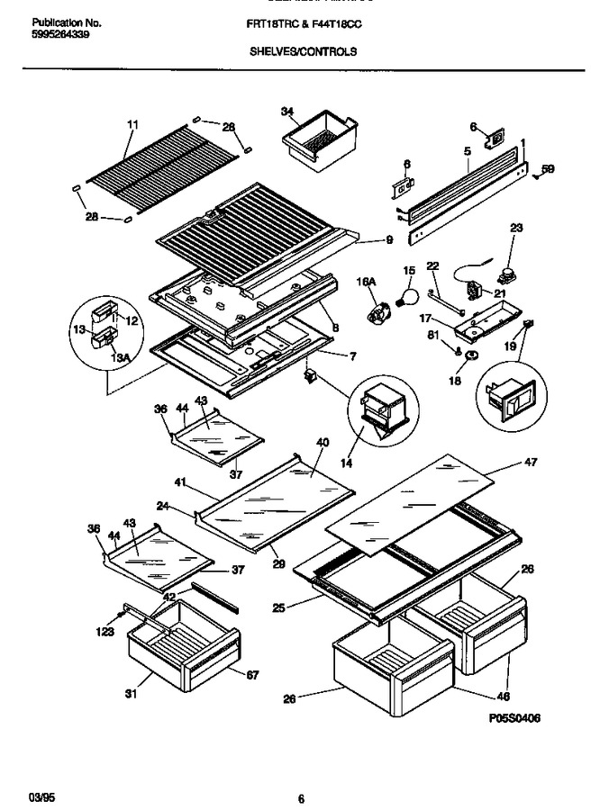 Diagram for FRT18TRCW0