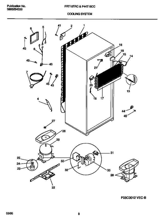 Diagram for FRT18TRCW0