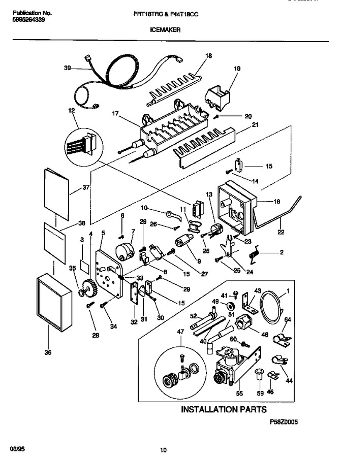 Diagram for FRT18TRCD0