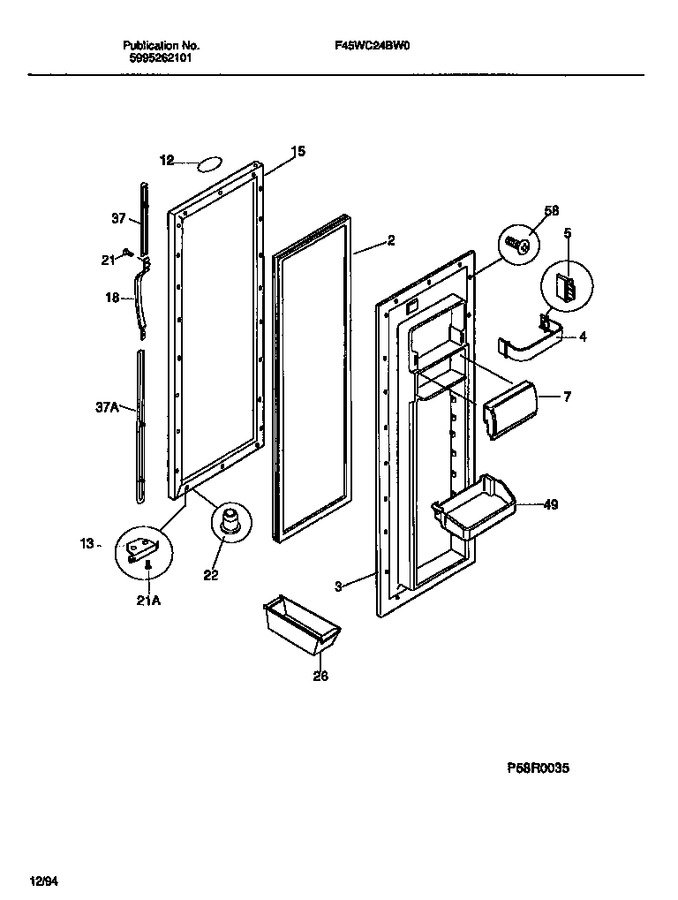Diagram for F45WC24BW0