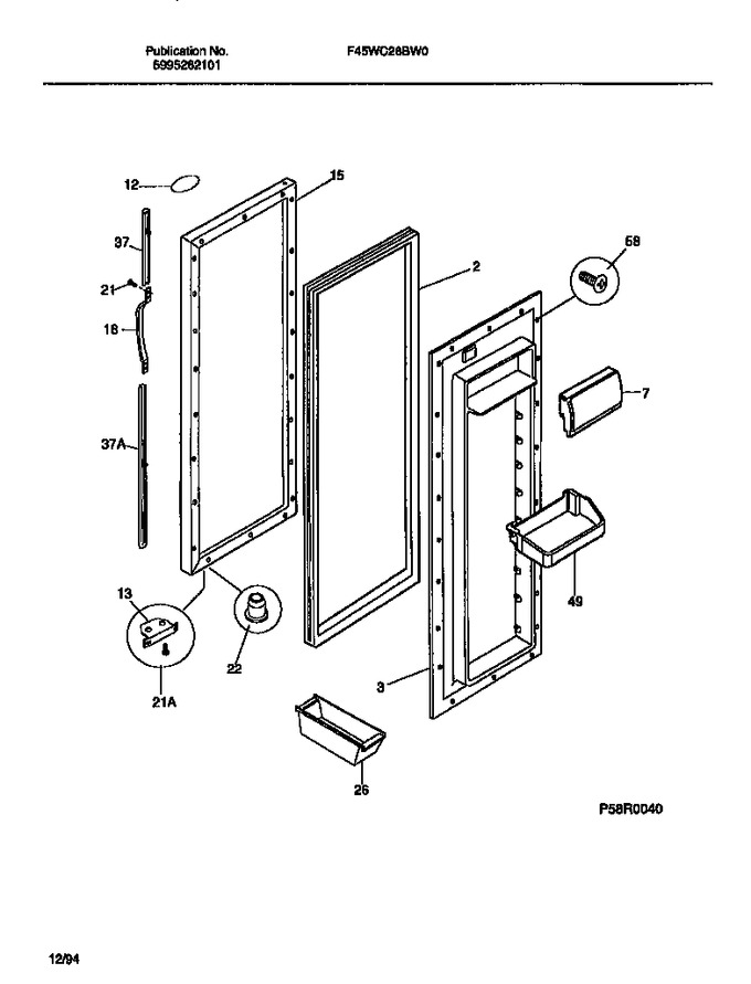 Diagram for F45WC24BW0