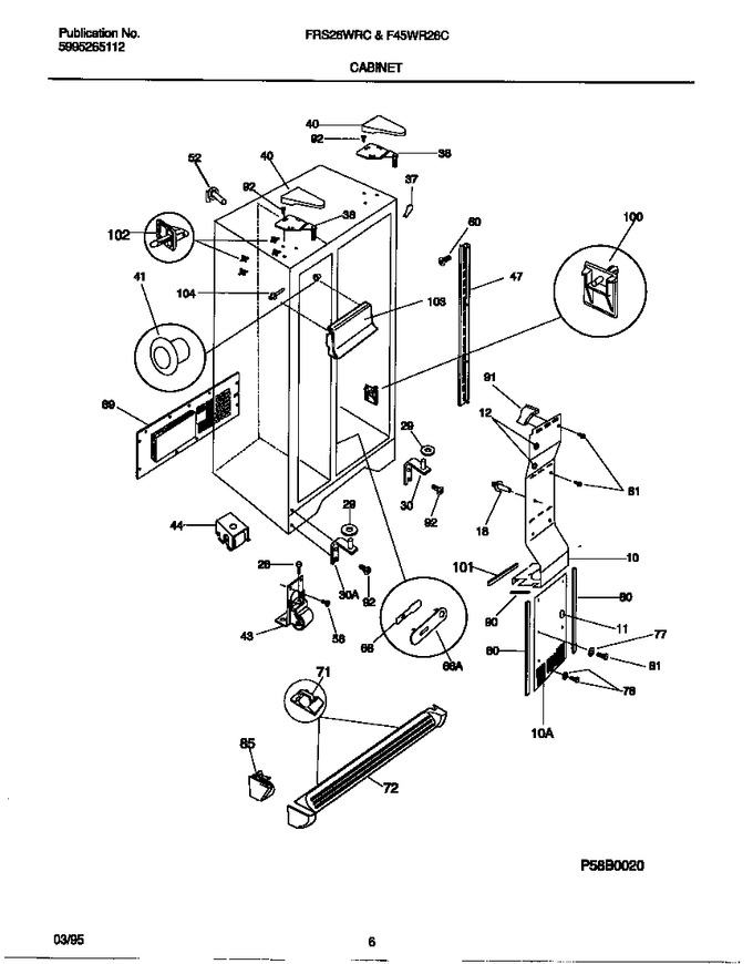 Diagram for F45WR26CB0