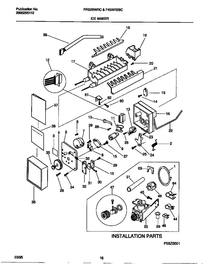 Diagram for F45WR26CW0