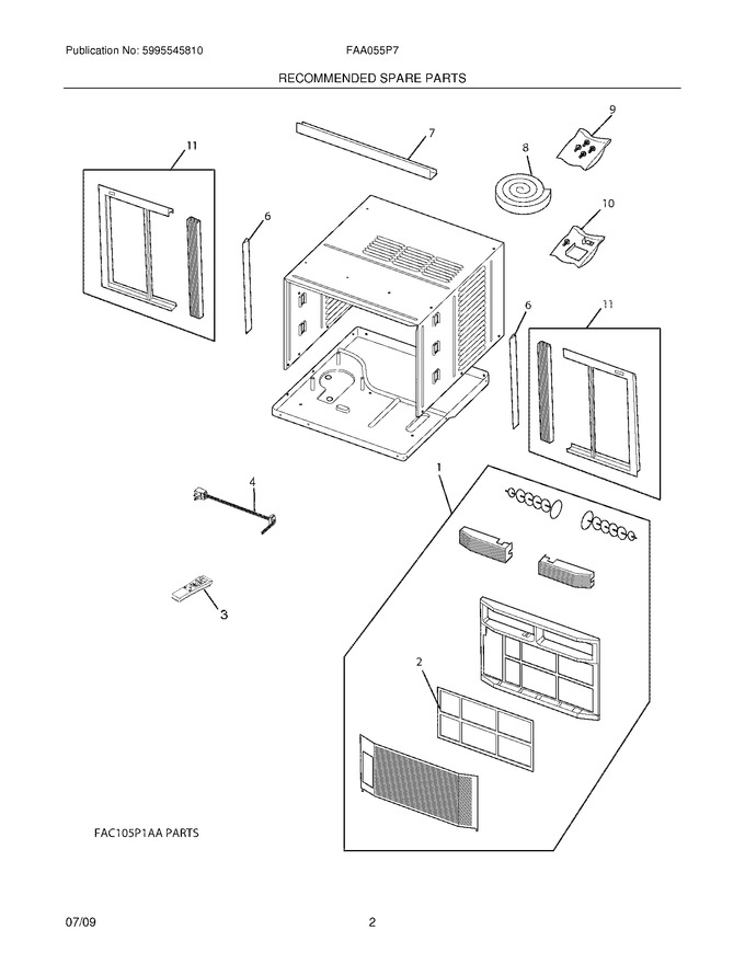 Diagram for FAA055P7AB