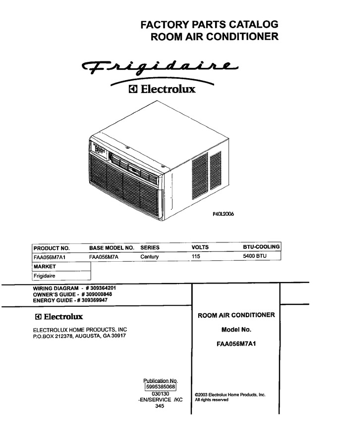 Diagram for FAA056M7A1
