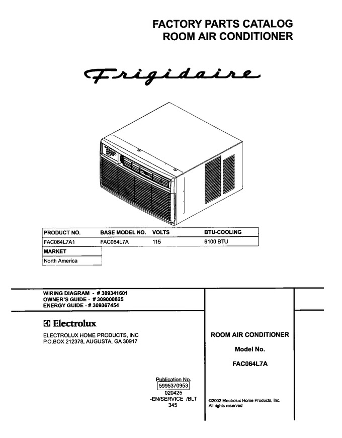 Diagram for FAC064L7A1