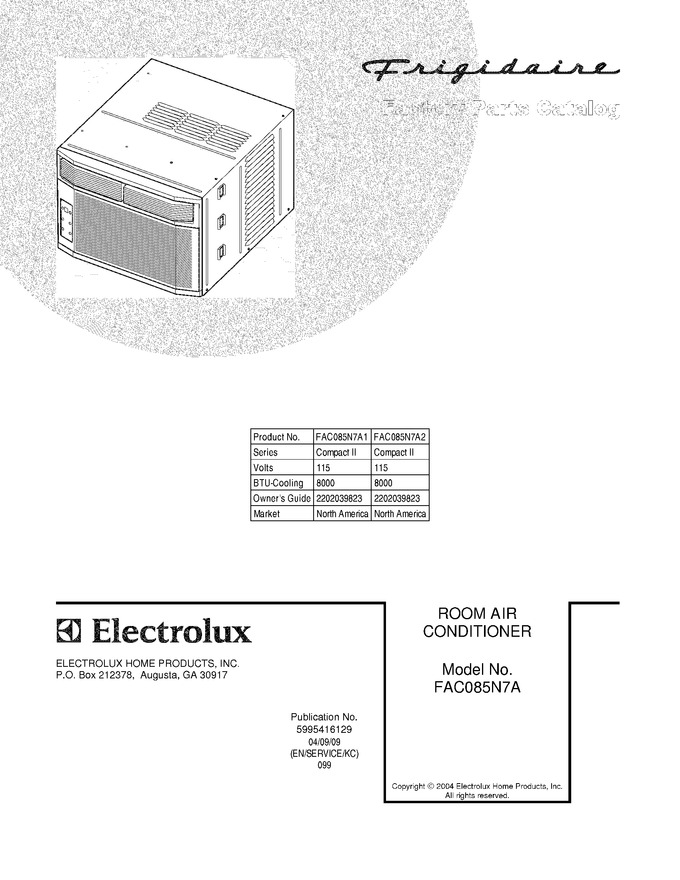 Diagram for FAC085N7A2