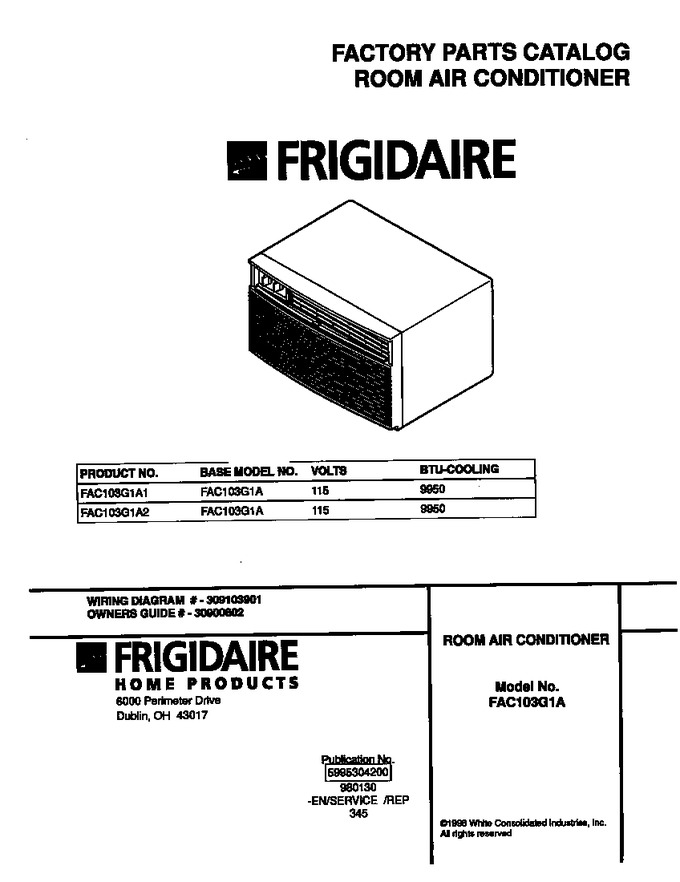 Diagram for FAC103G1A1