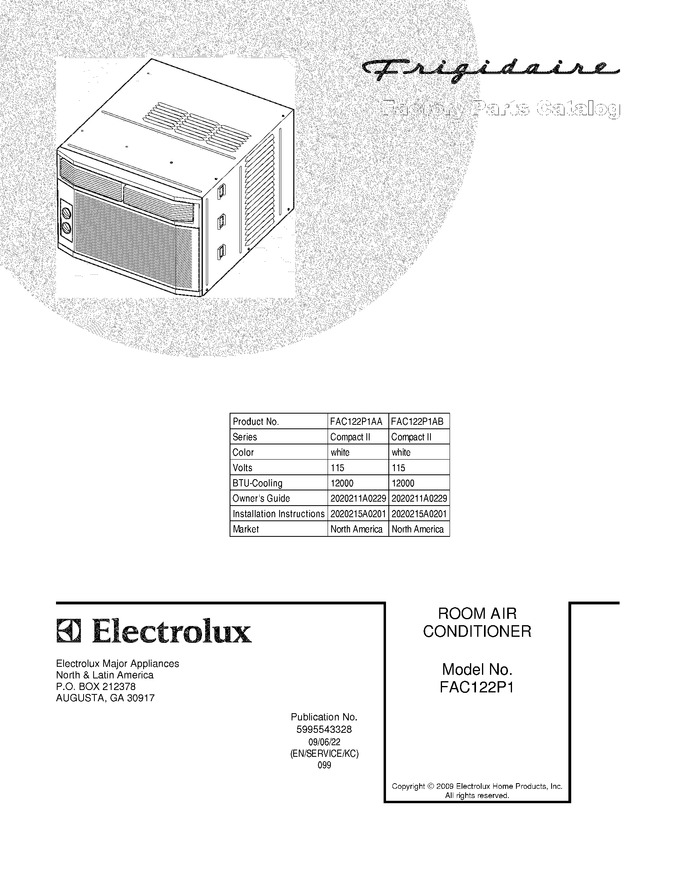 Diagram for FAC122P1AA