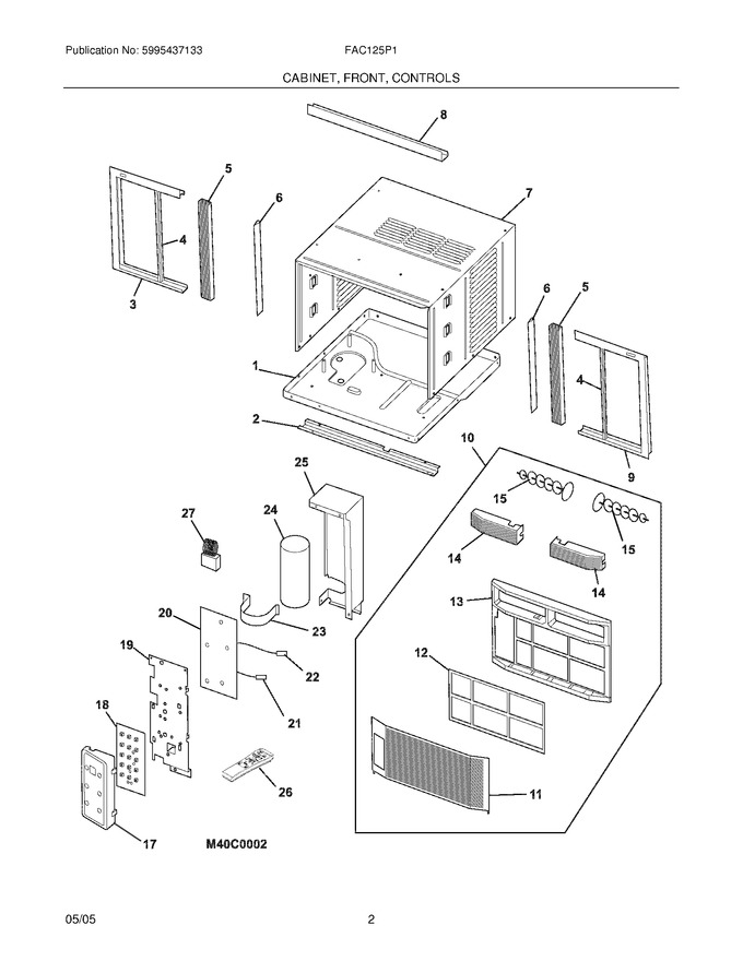 Diagram for FAC125P1A1