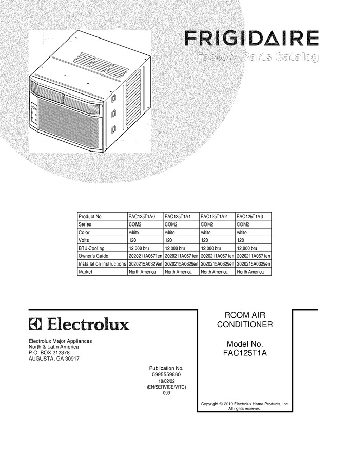 Diagram for FAC125T1A2