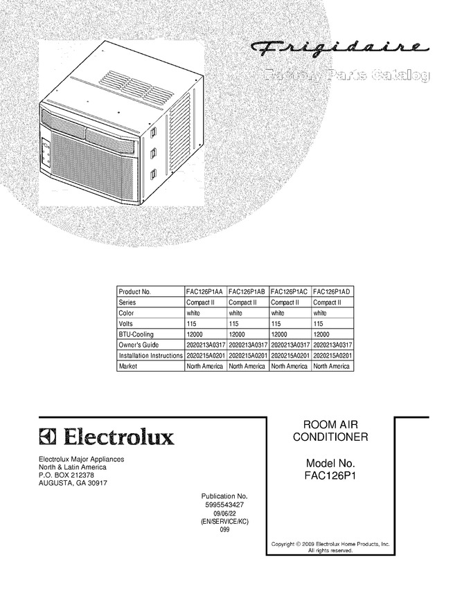 Diagram for FAC126P1AA
