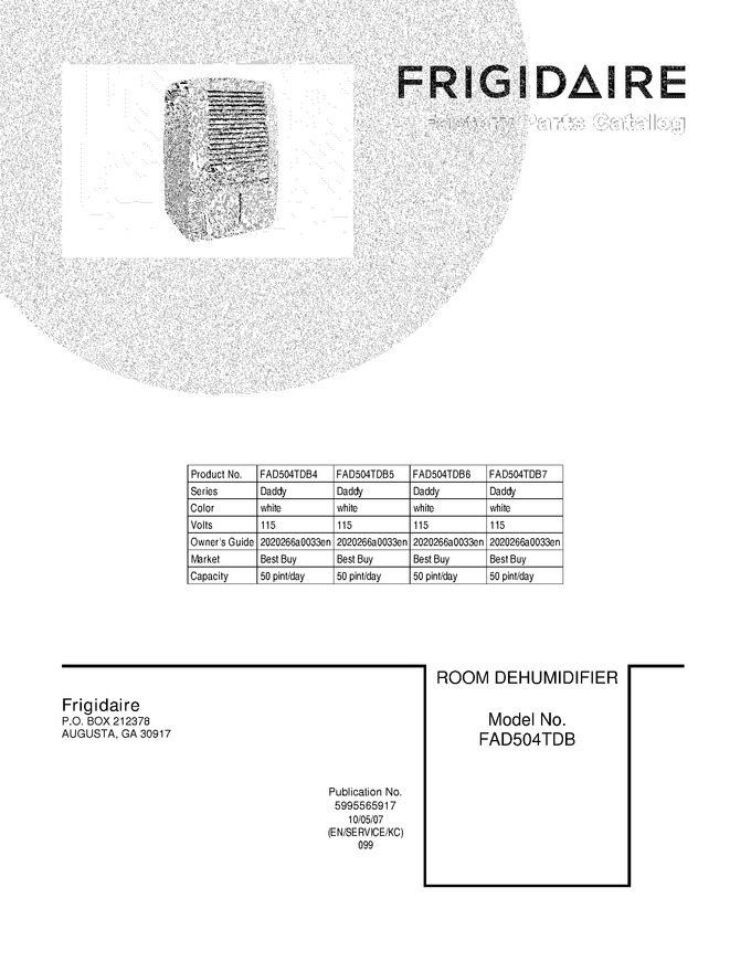 Diagram for FAD504TDB4