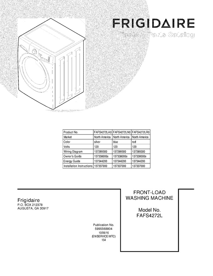 Diagram for FAFS4272LA0