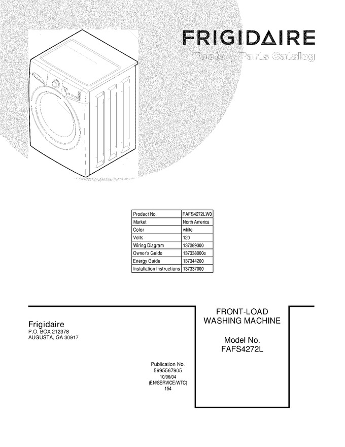 Diagram for FAFS4272LW0