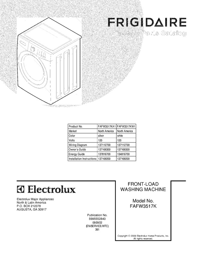Diagram for FAFW3517KA1