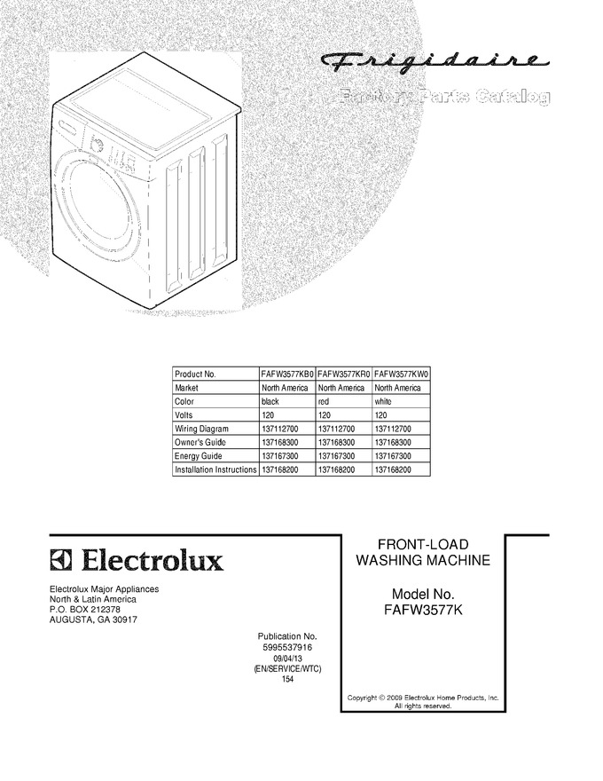 Diagram for FAFW3577KR0