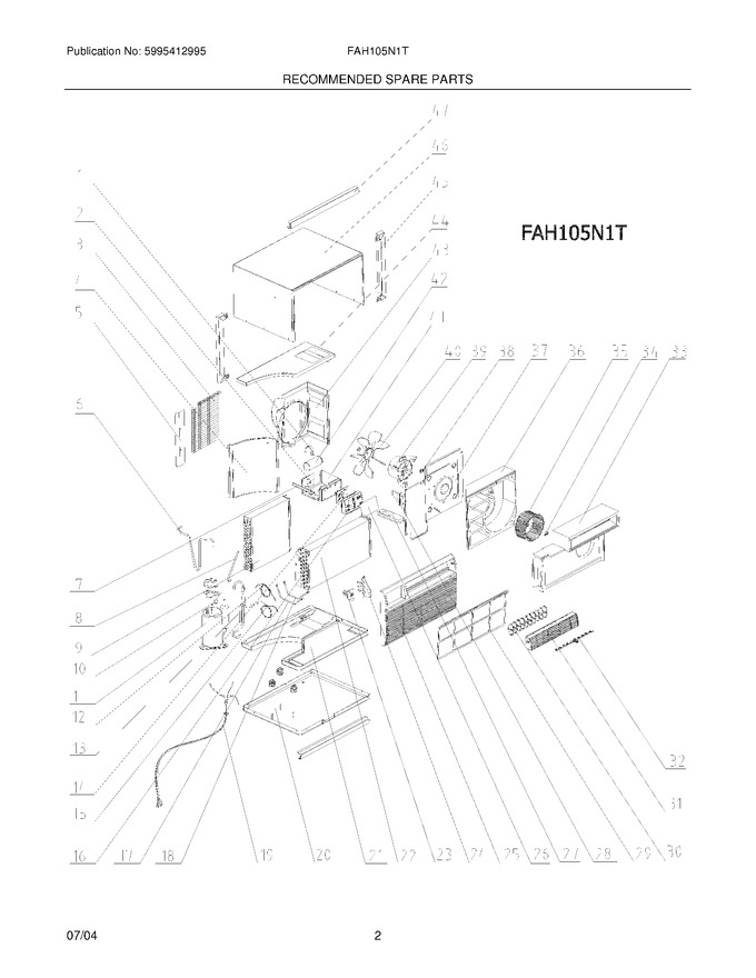 Diagram for FAH105N1T