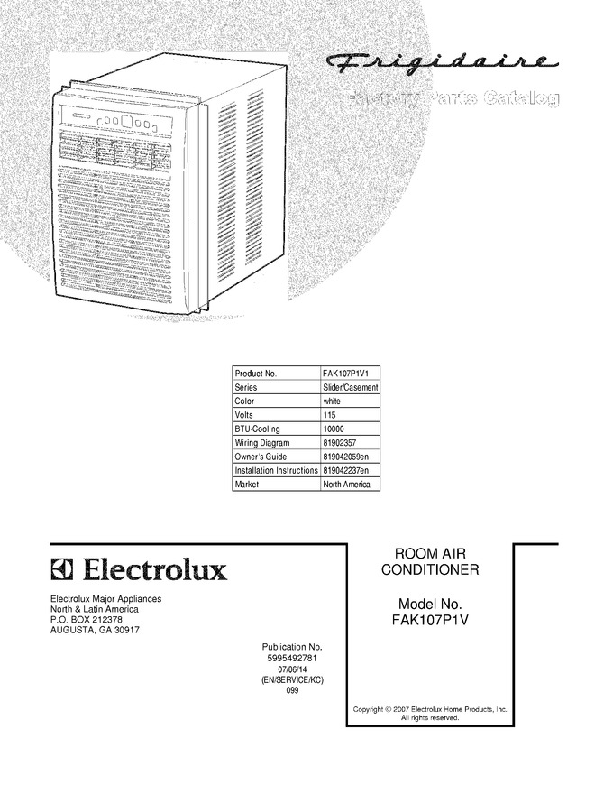 Diagram for FAK107P1V1