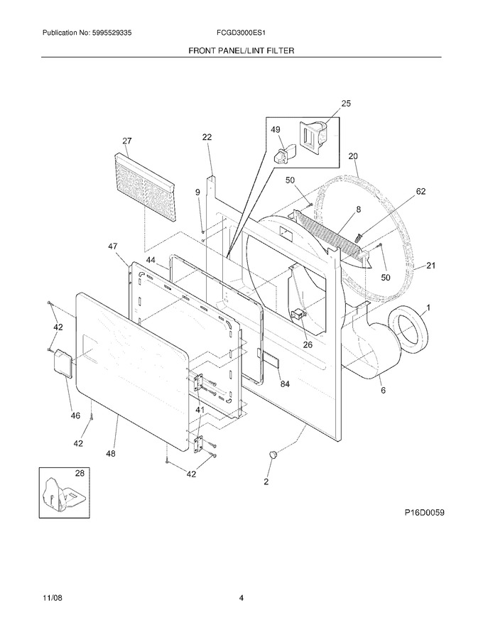 Diagram for FCGD3000ES1