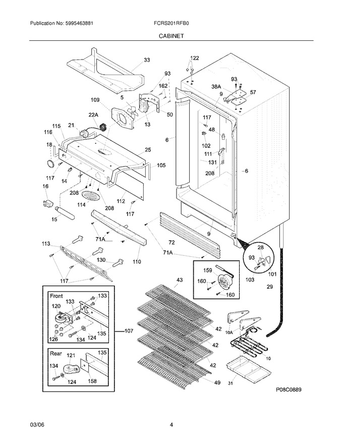 Diagram for FCRS201RFB0