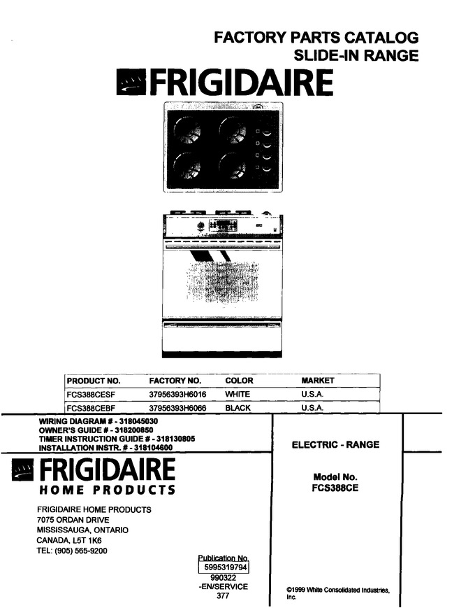 Diagram for FCS388CEBF