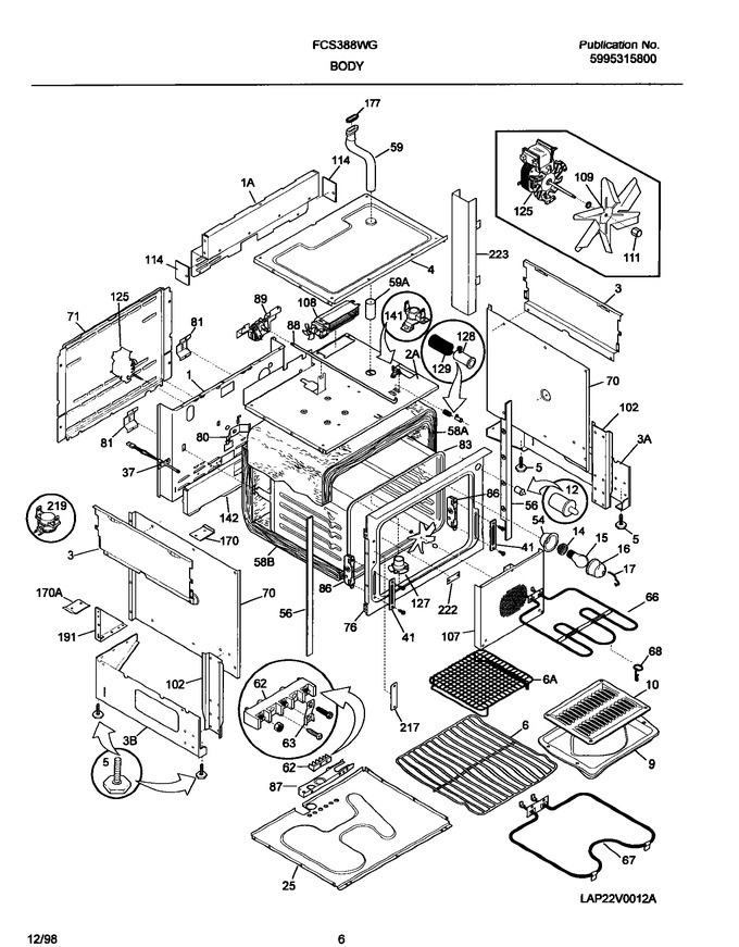 Diagram for FCS388WGCC