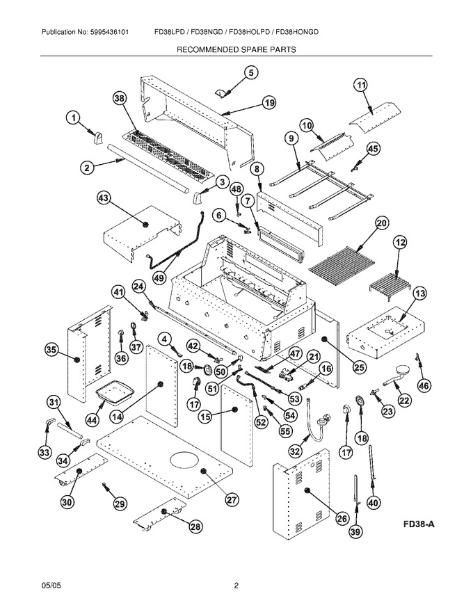 Diagram for FD38HOLPDC