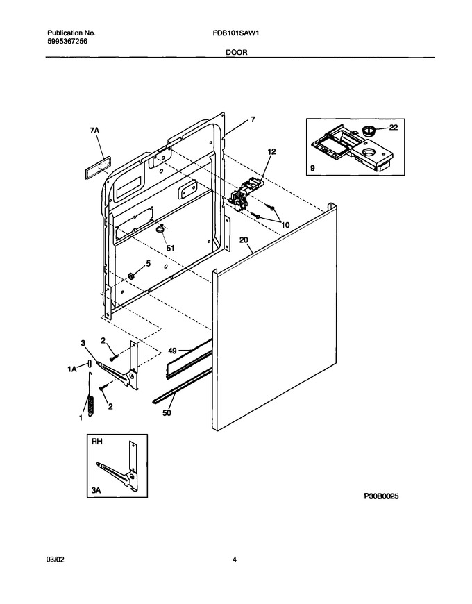 Diagram for FDB101SAW1