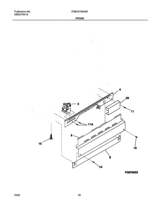 Diagram for FDB101SAW2