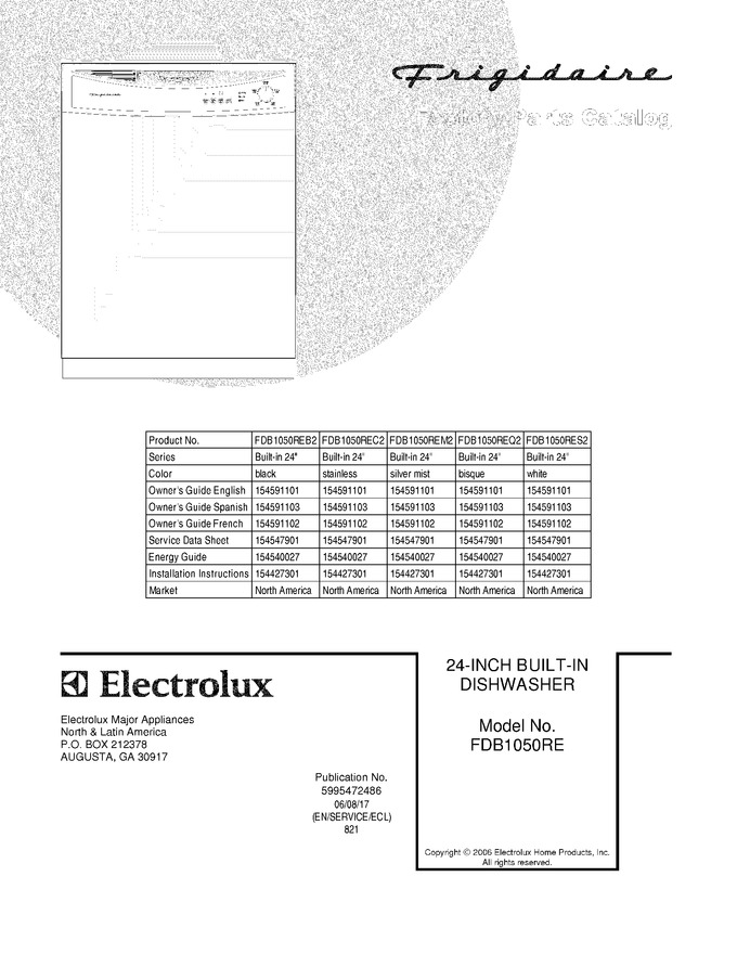 Diagram for FDB1050RES2