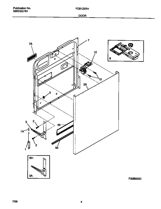 Diagram for FDB125RHD0