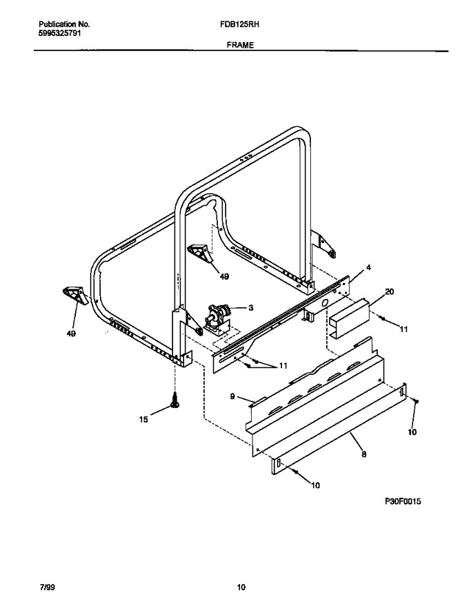 Diagram for FDB125RHD0