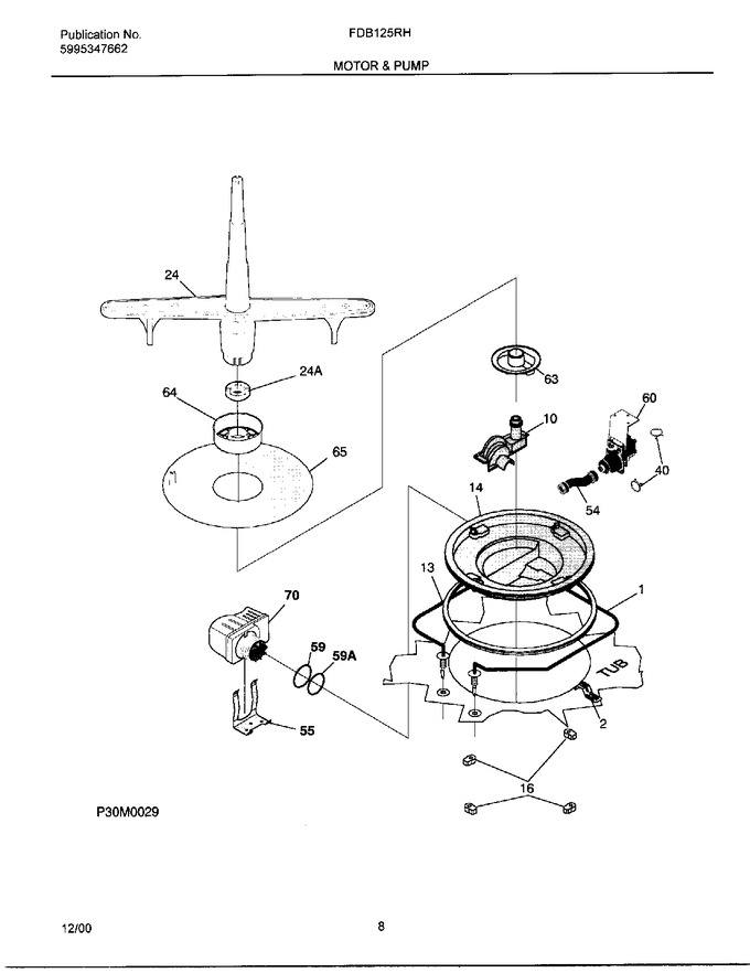 Diagram for FDB125RHS1
