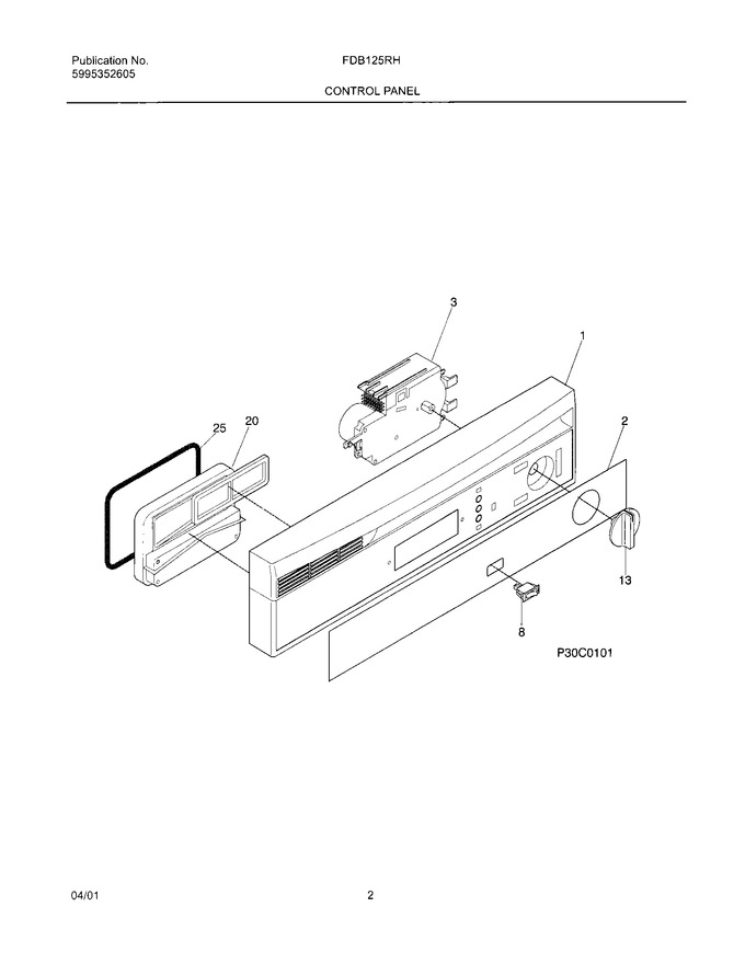 Diagram for FDB125RHS2