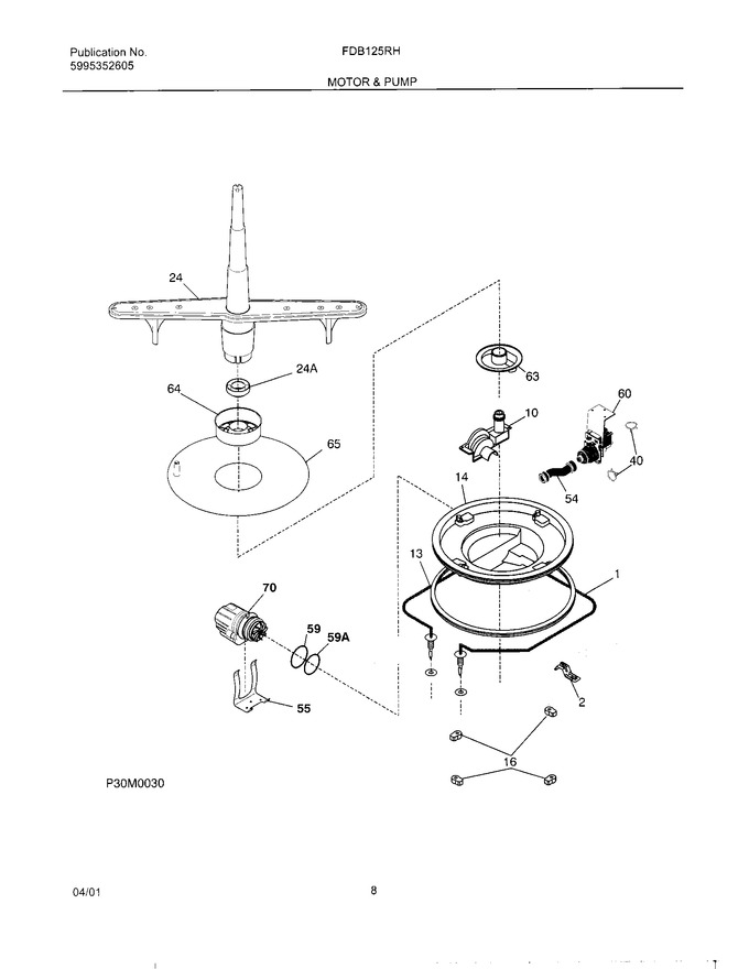 Diagram for FDB125RHS2