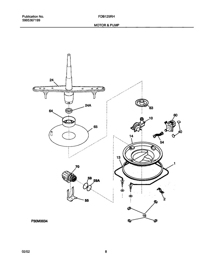 Diagram for FDB125RHB3