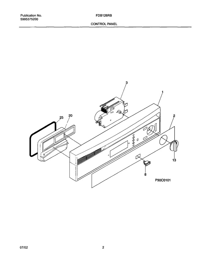 Diagram for FDB126RBS0