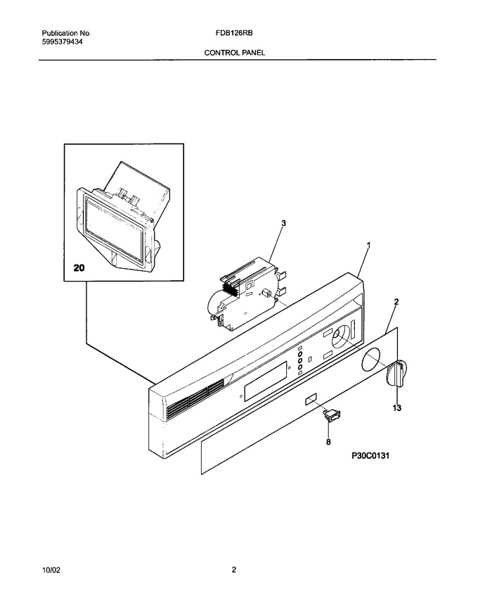 Diagram for FDB126RBS1