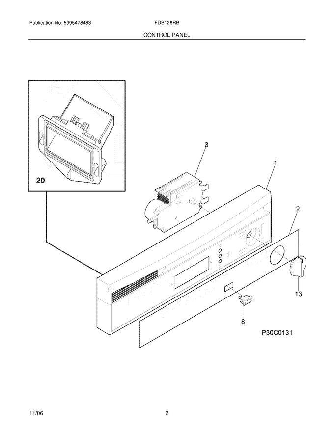 Diagram for FDB126RBQ4