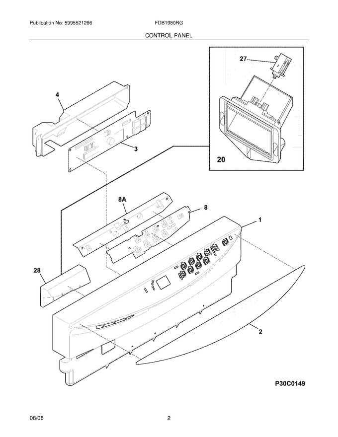 Diagram for FDB1980RGQ2