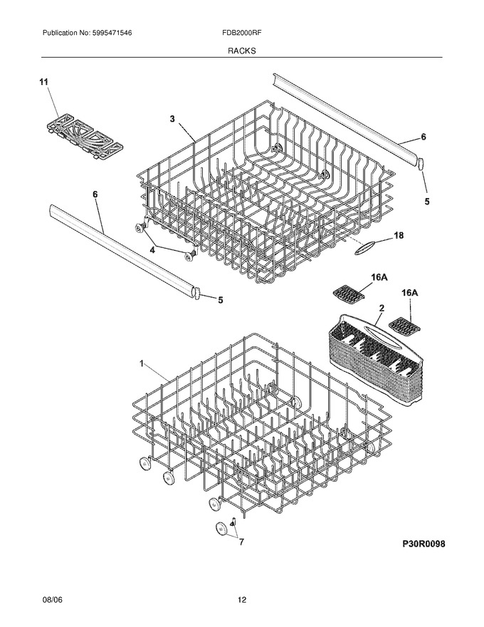 Diagram for FDB2000RFB1