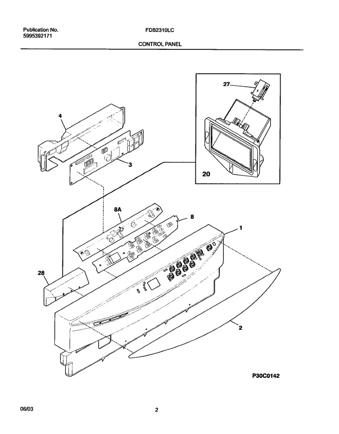 Diagram for FDB2310LCQ0