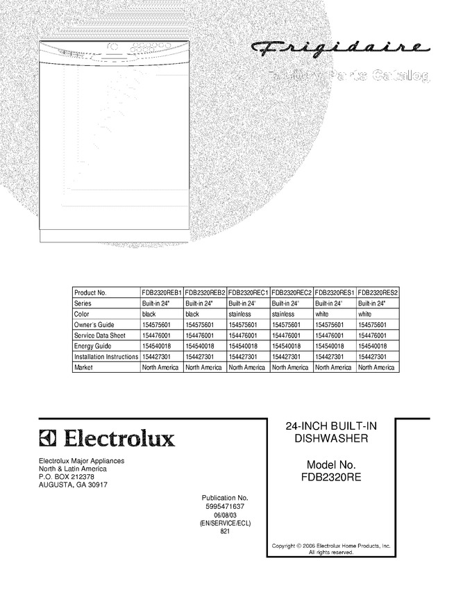 Diagram for FDB2320RES2